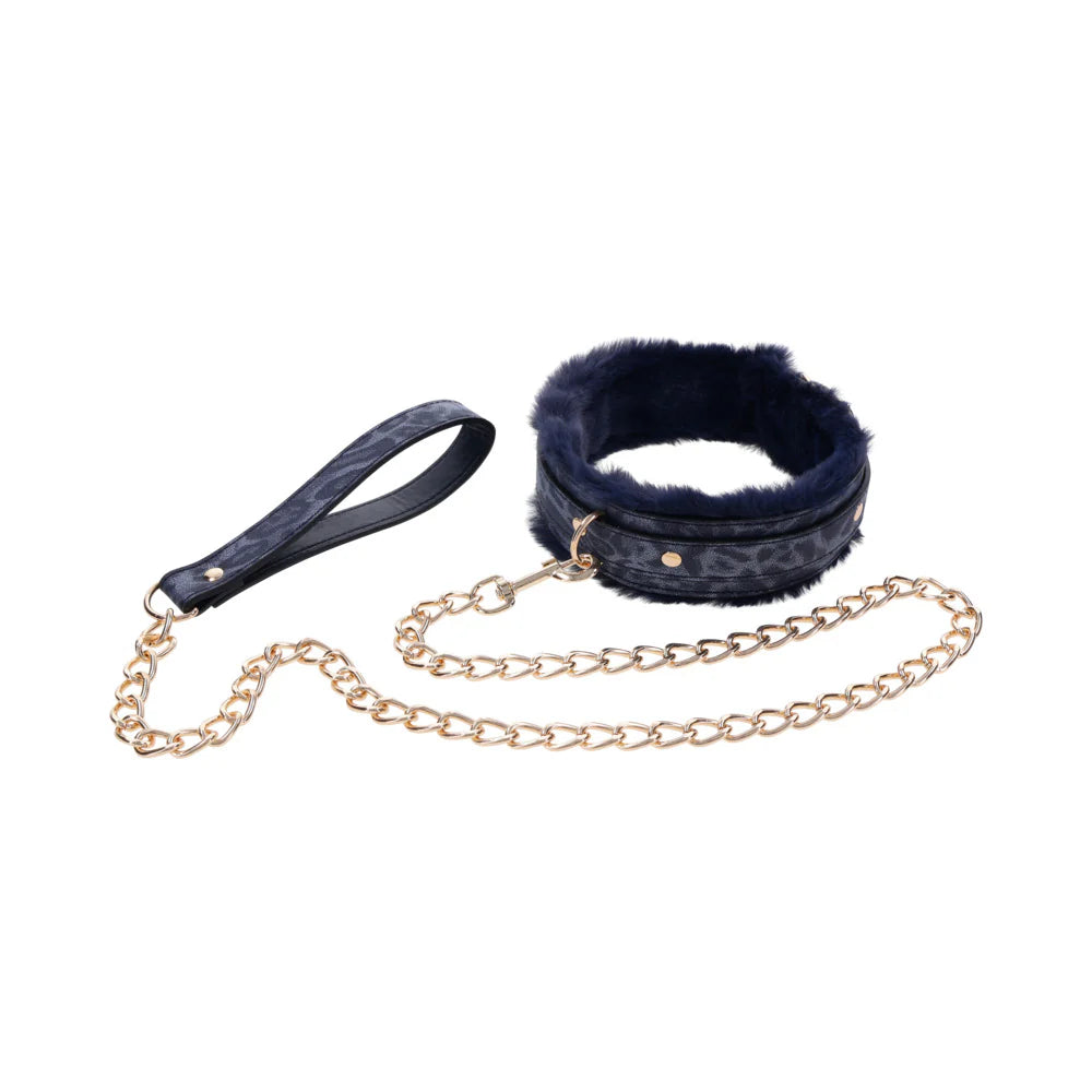 Sportsheets® Sex & Mischief® Cougar Fur Collar & Leash - Rolik®