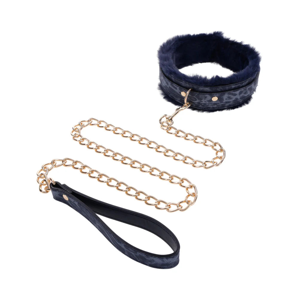 Sportsheets® Sex & Mischief® Cougar Fur Collar & Leash - Rolik®