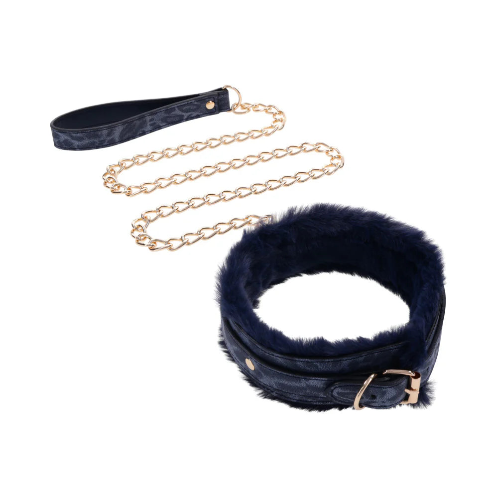 Sportsheets® Sex & Mischief® Cougar Fur Collar & Leash - Rolik®