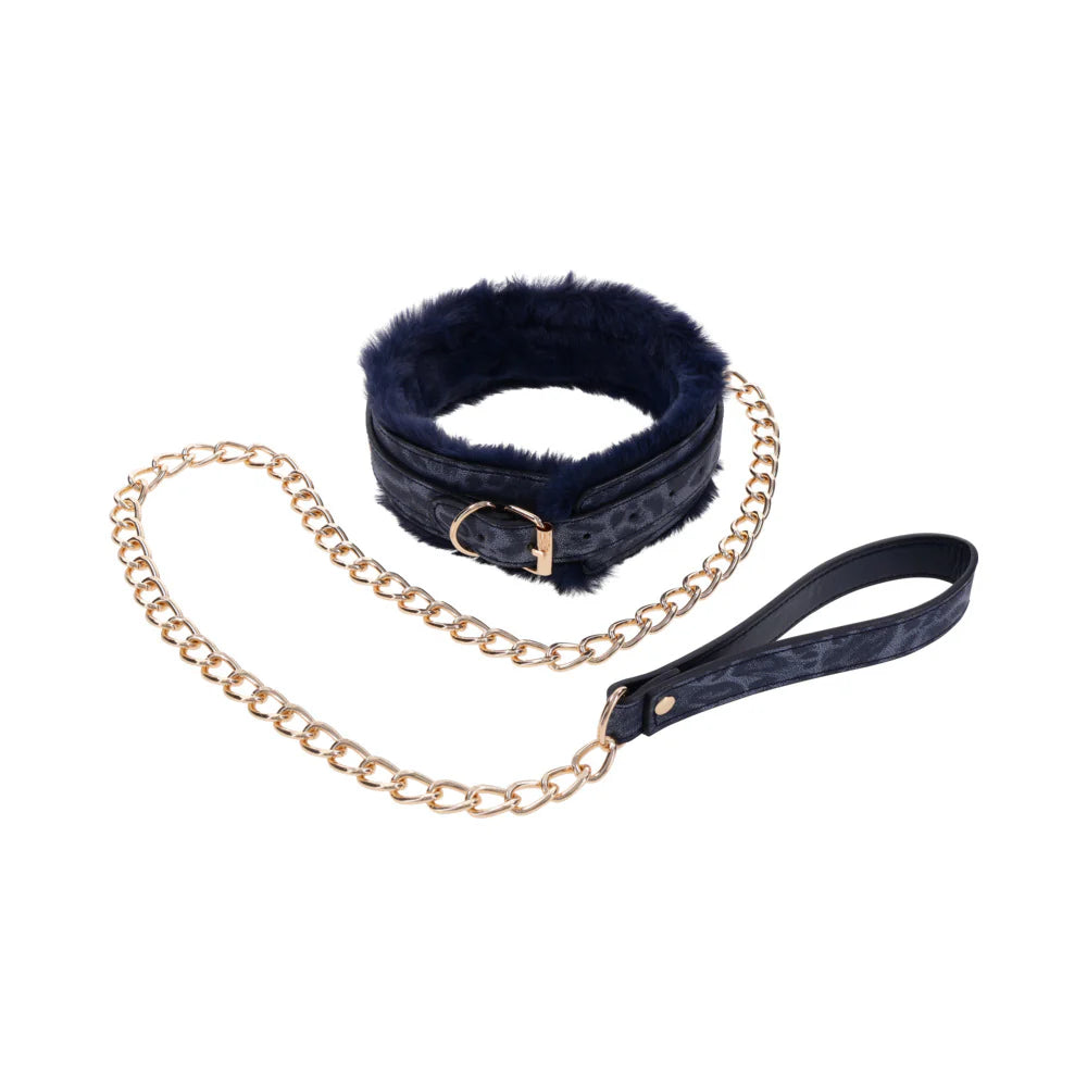 Sportsheets® Sex & Mischief® Cougar Fur Collar & Leash - Rolik®