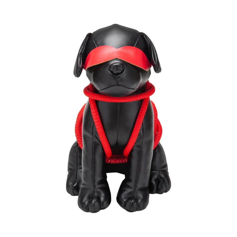 Prowler Bondage Puppies Roped Up Rover Leather Stuffed Animal - Rolik®