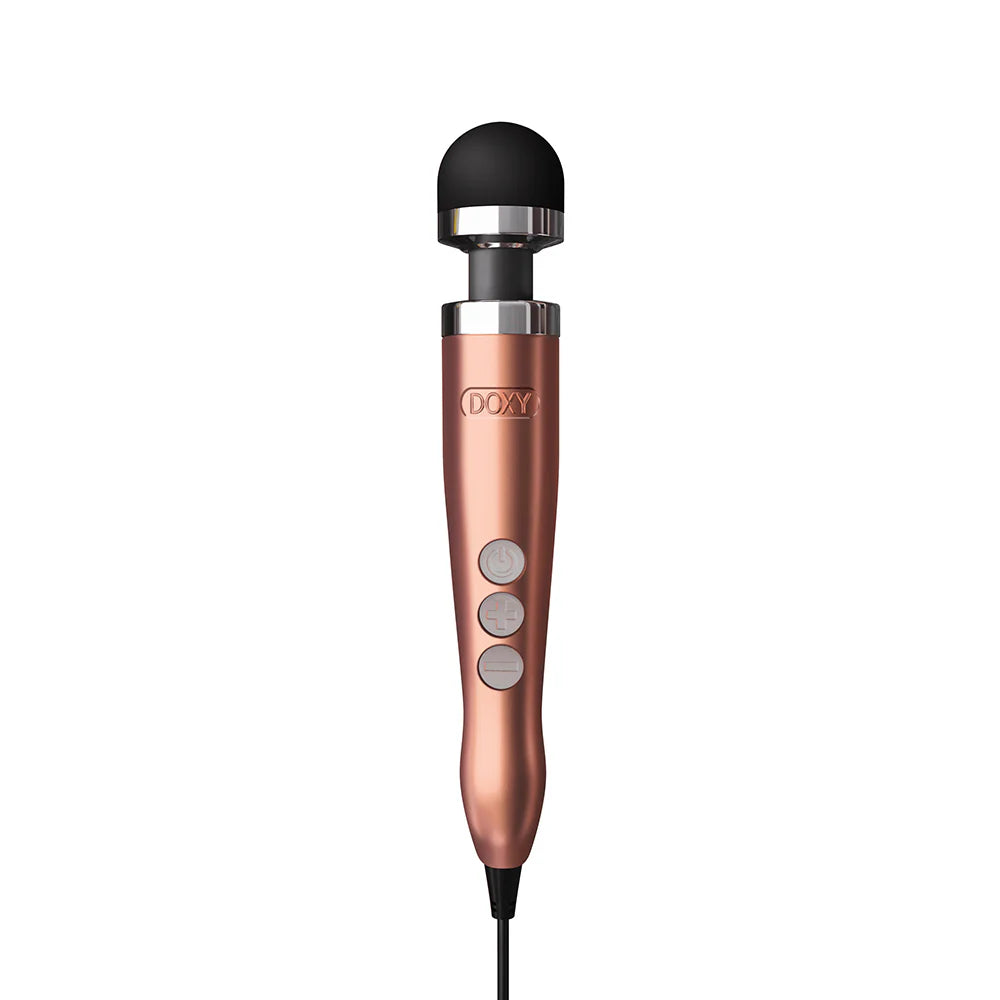 Doxy Die Cast 3 Corded Wand Massager Rose Gold - Rolik®