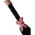 Ruff Doggie Styles Love Knot Mini Flogger with Bow Black Pink - Rolik®
