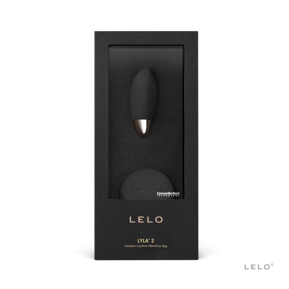 LELO Lyla 2 Remote Vibrating Bullet Massager Black - Rolik®