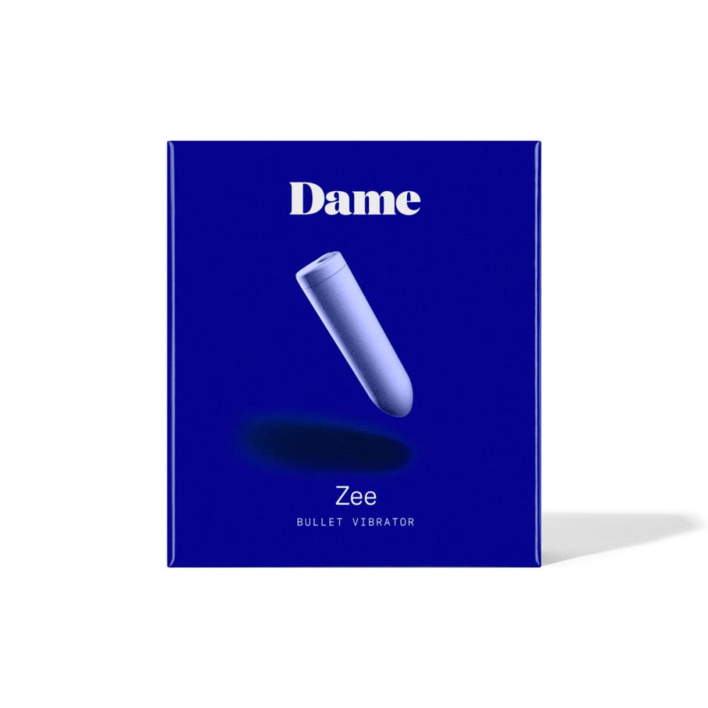 Dame Products Zee™ Bullet Vibe Periwinkle - Rolik®