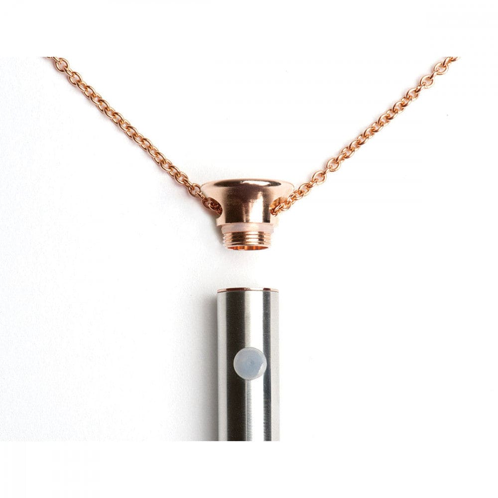 Crave Vesper Vibrator Necklace Silver & Rose Gold - Rolik®