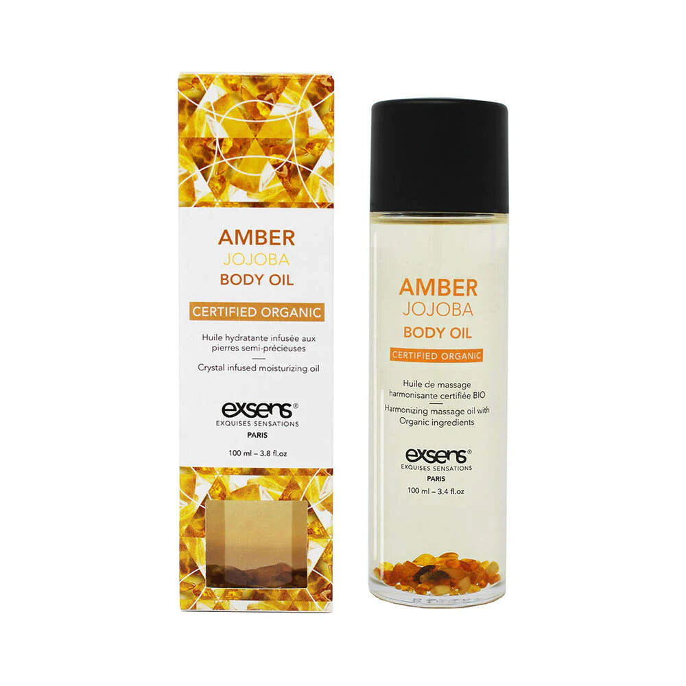 Exsens® Amber Jojoba Organic Body Oil - Rolik®