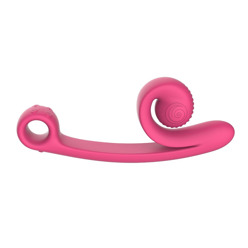 Snail Vibe® Curve Dual Stimulation Vibrator Pink - Rolik®