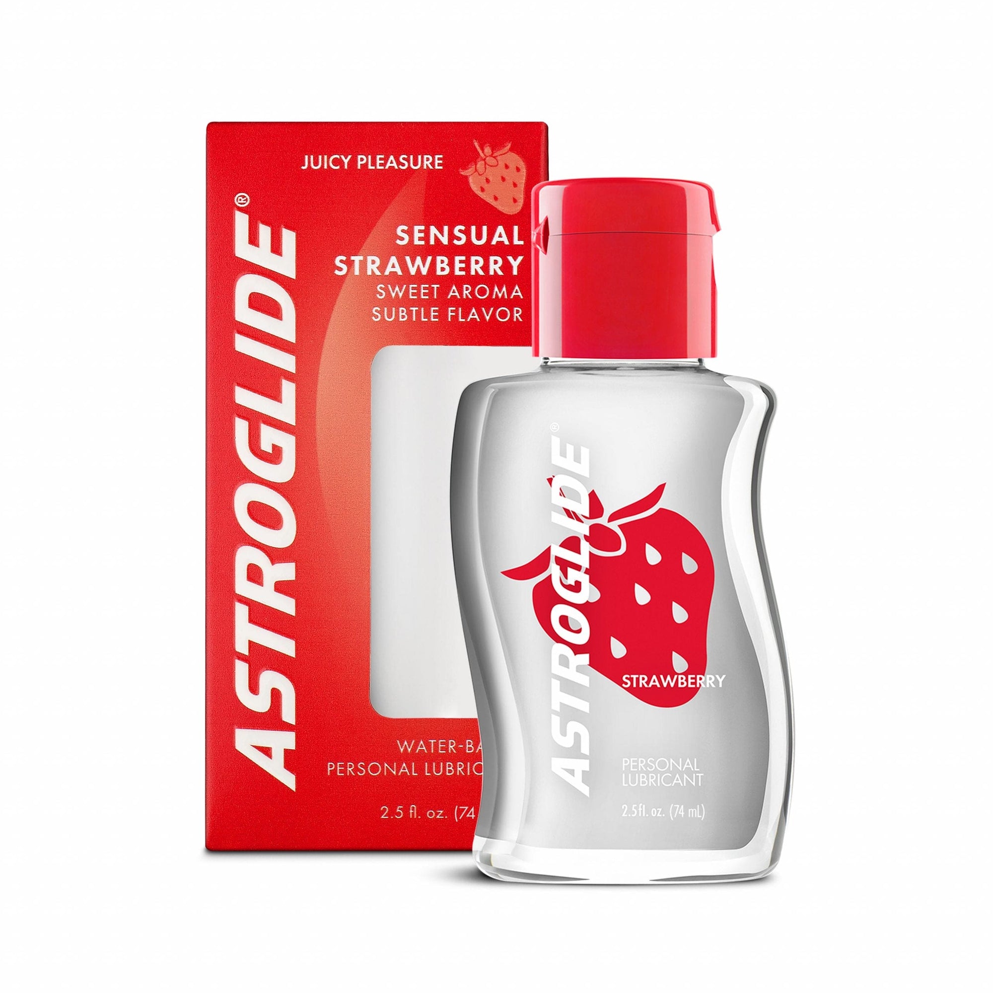 Astroglide® Sensual Strawberry Liquid Lube 2.5 oz - Rolik®
