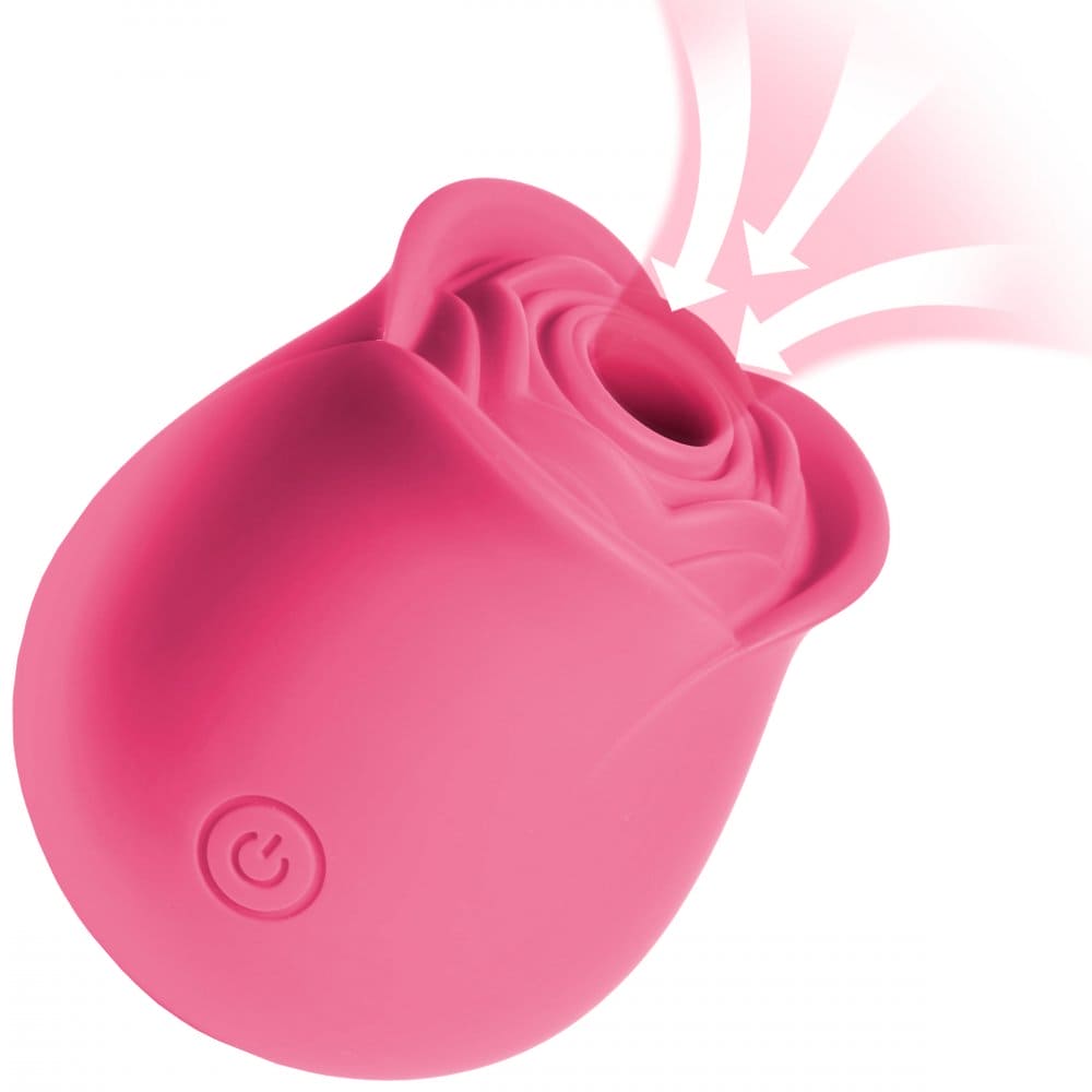 Bloomgasm™ The Perfect Rose Clitoral Stimulator Pink - Rolik®