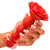 XR Brands® Bloomgasm™ Rose Twirl 10X Vibrating & Rotating Silicone Anal Beads - Rolik®