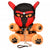 XR Brands® Master Series® Pup Bear with Removable Muzzle and Hood - Rolik®