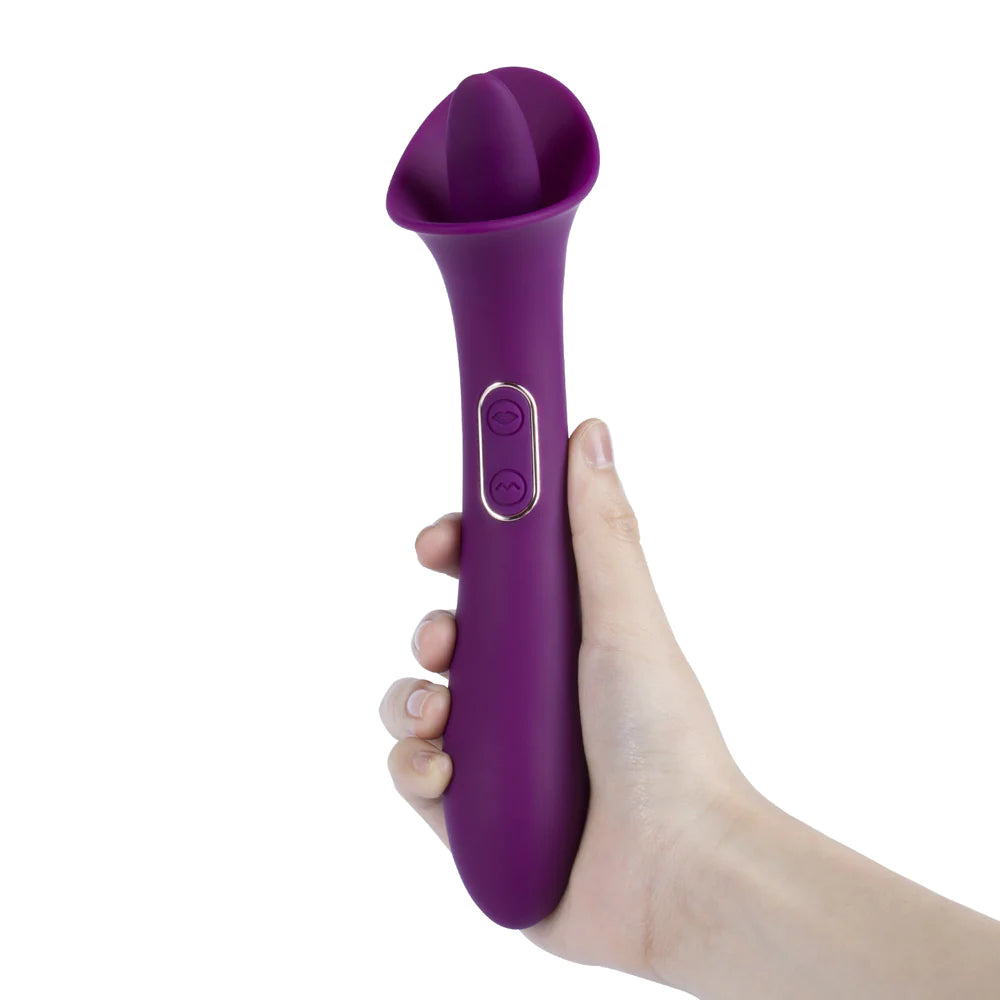 Honey Play Box Adele Clit Licking Tongue Vibrator w/ G Spot Stimulator -  Rolik®