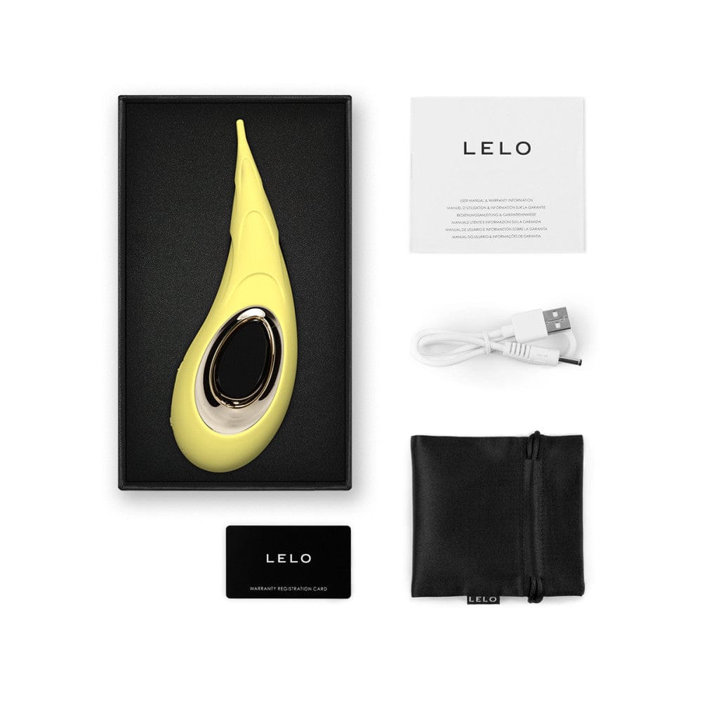 LELO Dot™ Cruise Clitoral Pinpoint Vibe Lemon Yellow - Rolik®