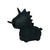 Unihorn® Mini Unicorn Vibe Wild Spirit Black - Rolik®