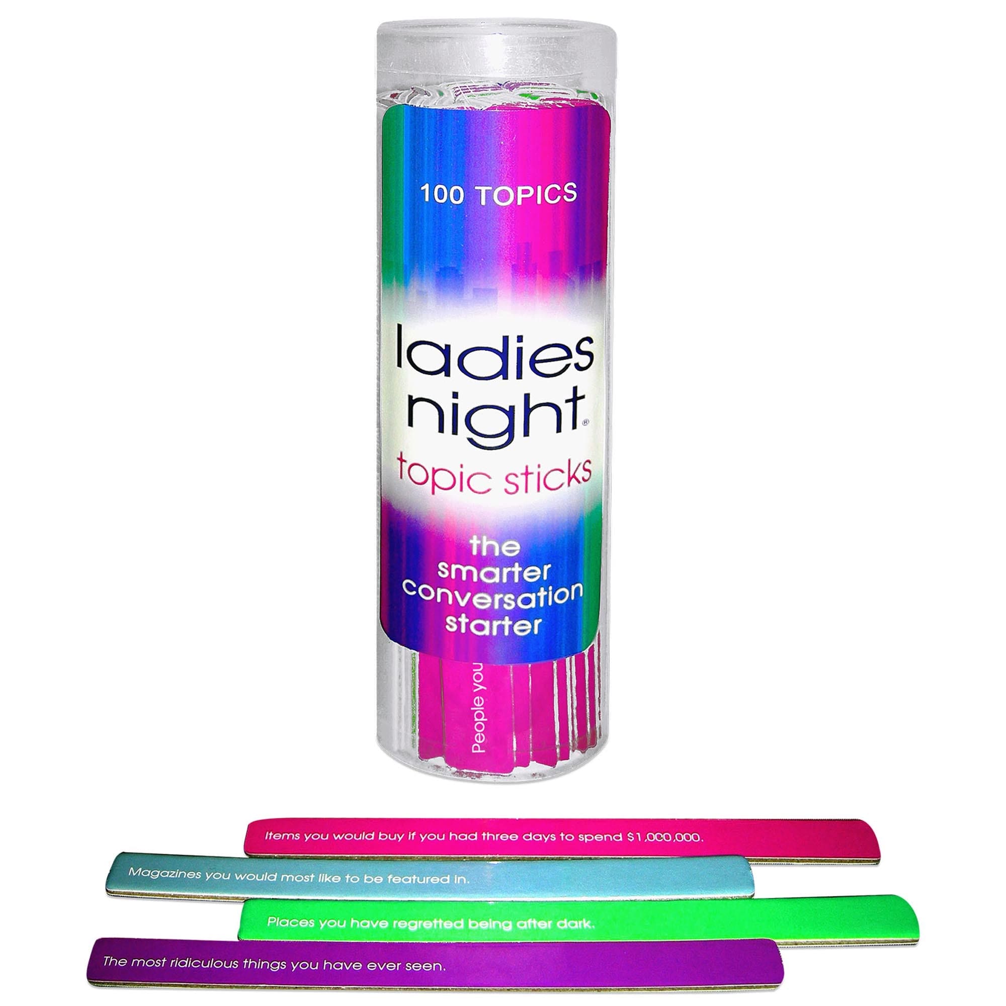 Kheper Games™ Ladies Night® Topic Sticks Game - Rolik®