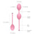 BMS Pillow Talk® Pleasure Balls Pink - Rolik®