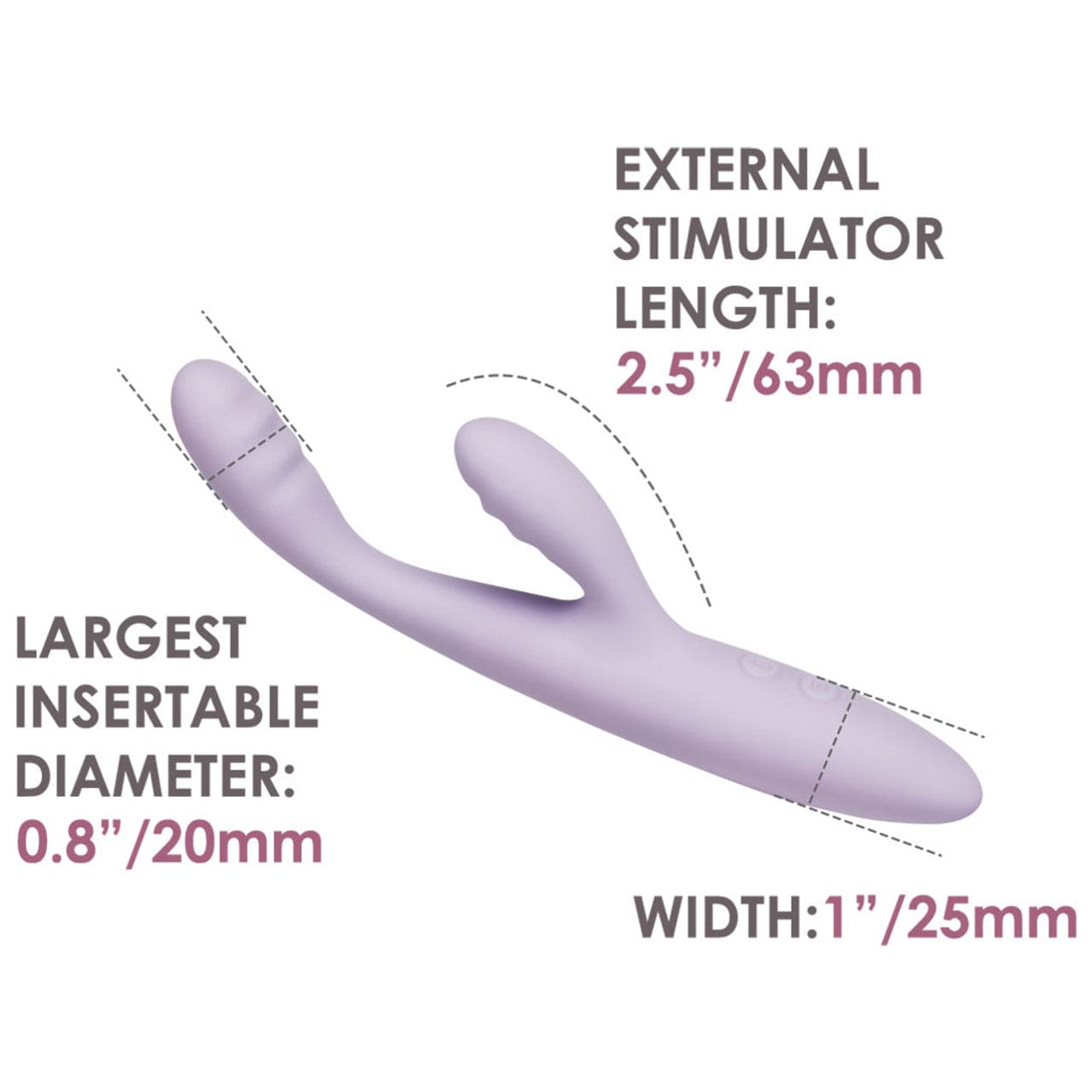 Svakom Cici+ 2 App-Enabled Warming Dual Stim Vibrator - Rolik®