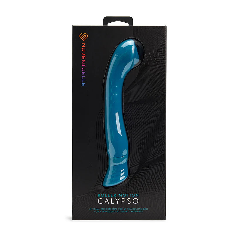 Nu Sensuelle Calypso Roller Motion G-Spot Vibrator Turquoise - Rolik®