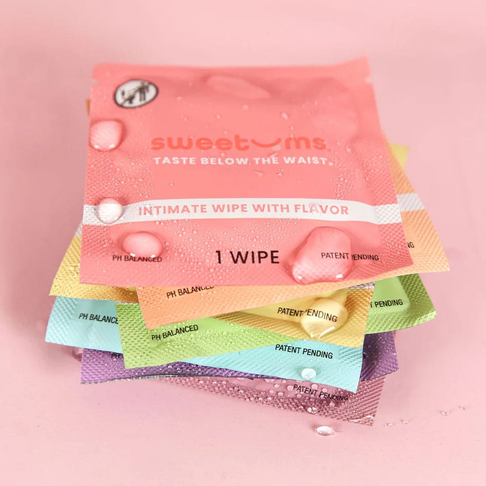 Sweetums® Flavored Intimate Wipes 10-Pack - Rolik®