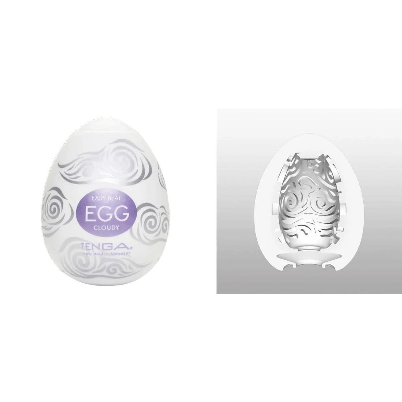 Tenga® Egg Single Use Disposable Masturbator Cloudy - Rolik®