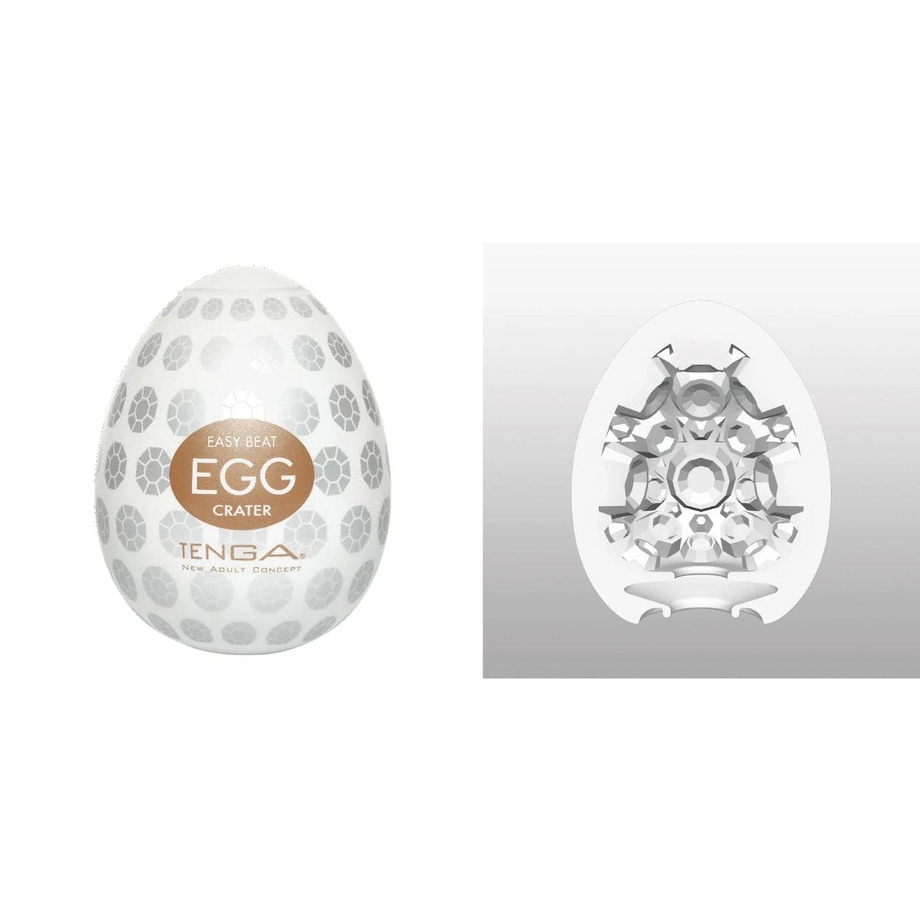 Tenga® Egg Single Use Disposable Masturbator Crater - Rolik®