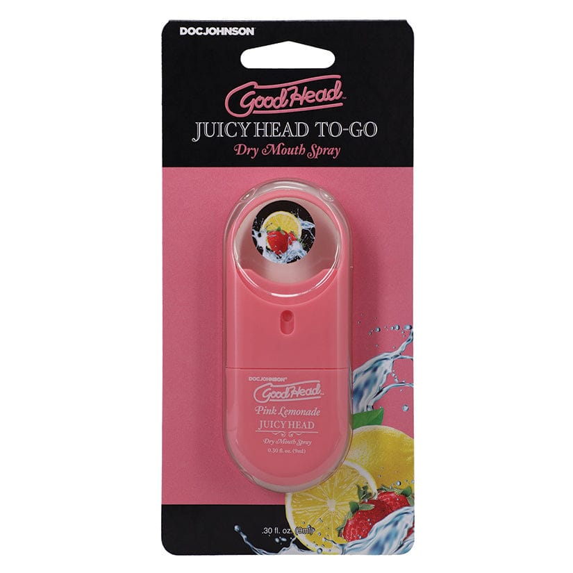 Doc Johnson® Goodhead™ Juicy Head To-Go Dry Mouth Spray Pink Lemonade - Rolik®