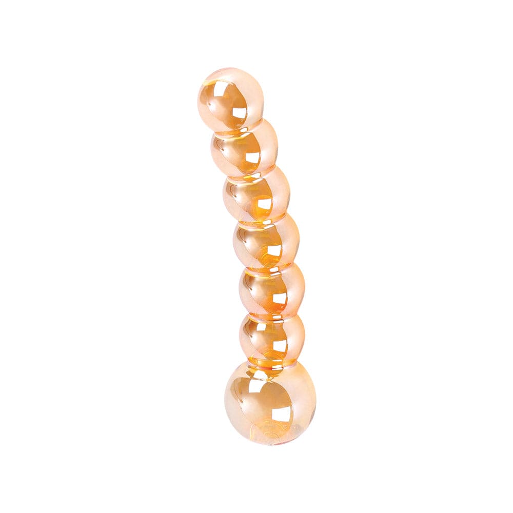 nobü® Glass Gems Honey Beads Glass Dildo - Rolik®