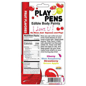 Hott Products Play Pen Edible Body Paints - Rolik®