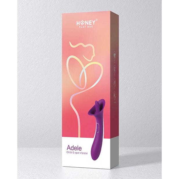 Honey Play Box Adele Clit Licking Tongue Vibe w/ G Spot Stimulator - Rolik®