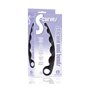 Icon Brands The 9's S-Curves Curved Silicone Anal Beads - Rolik®