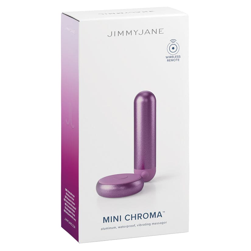 Jimmyjane Mini Chroma™ Remote Bullet Vibrator Purple - Rolik®