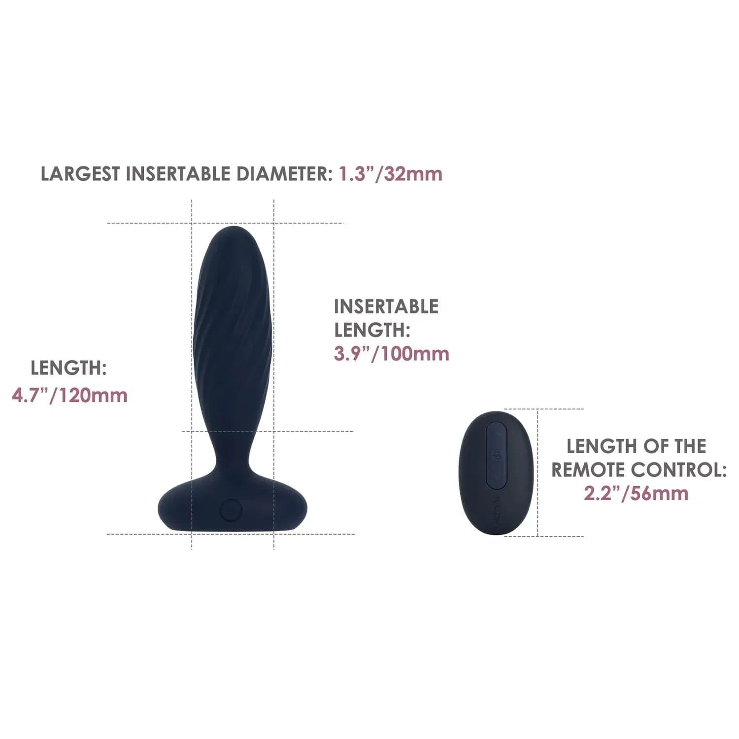 Svakom Jordan App-Enabled Thrusting Anal Vibrator - Rolik®