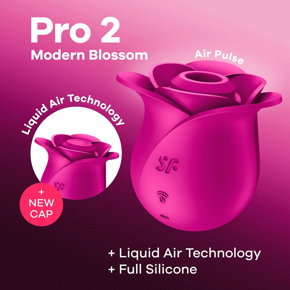 Satisfyer Pro 2 Modern Blossom Air Pulse Vibrator - Rolik®