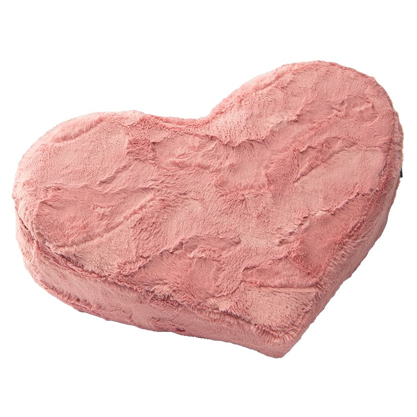 Liberator® Heart Wedge Faux Fur Rose Pink - Rolik®