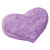 Liberator® Heart Wedge Faux Fur Purple - Rolik®