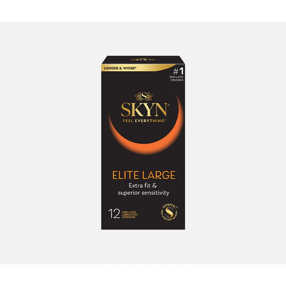 Lifestyles® Skyn® Elite Large Lubricated Condoms 12-Pack - Rolik®