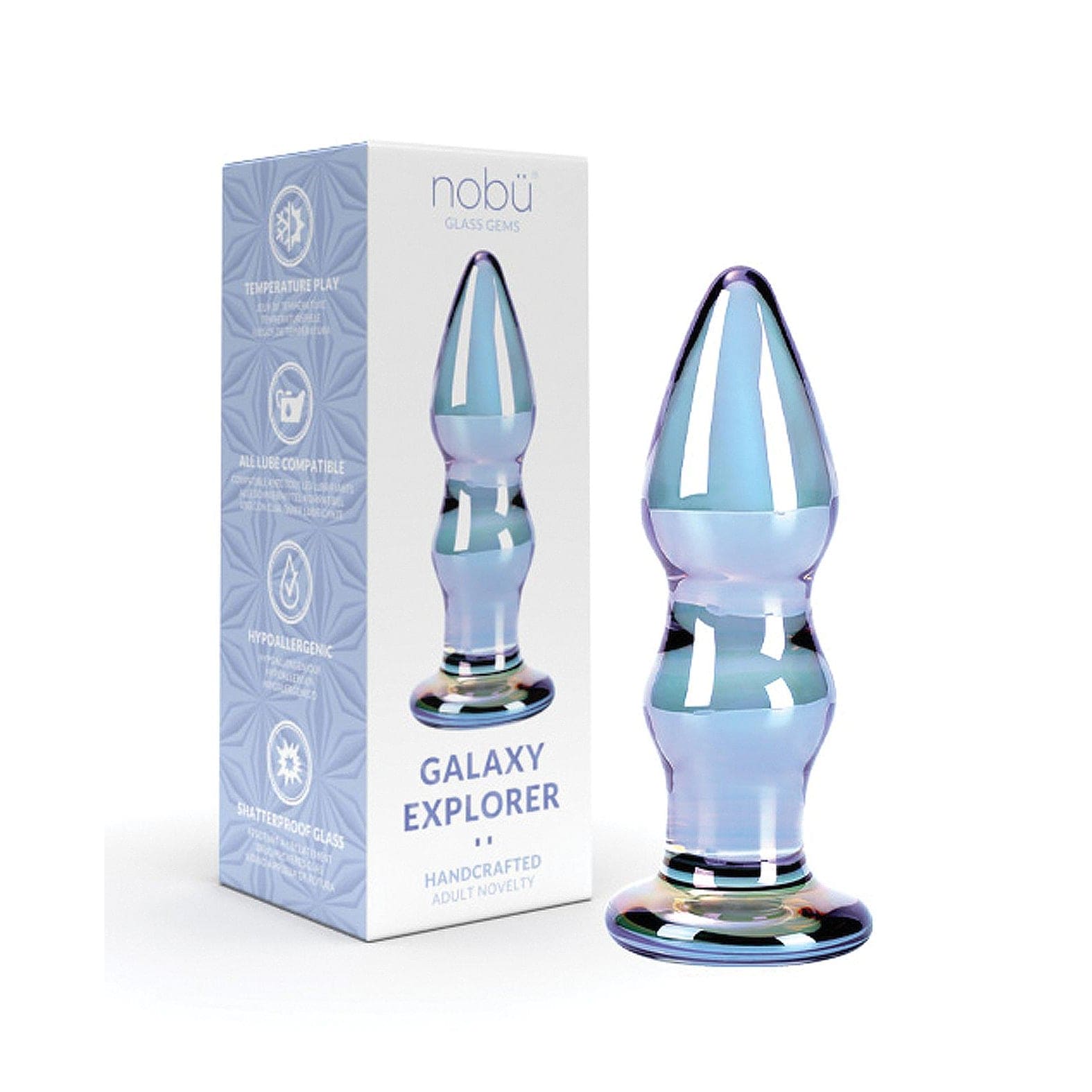 nobü® Glass Gems Nobu Galaxy Explorer Plug - Rolik®