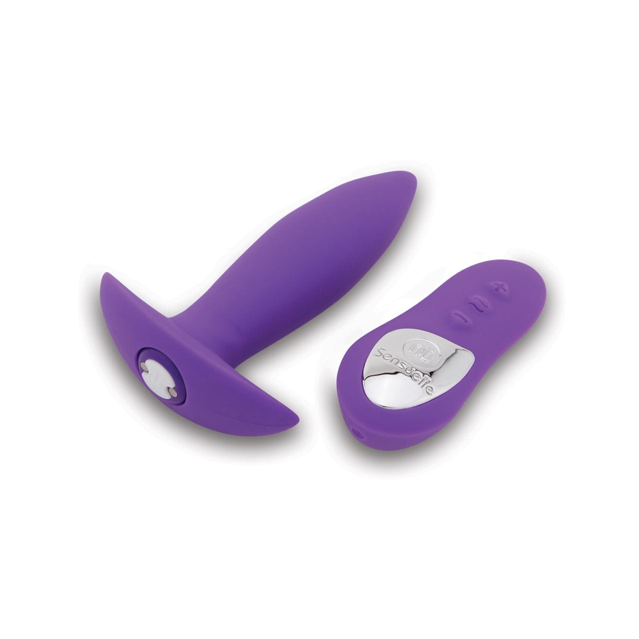 Nu Sensuelle Remote Control 15 Function Mini Plug Purple - Rolik®