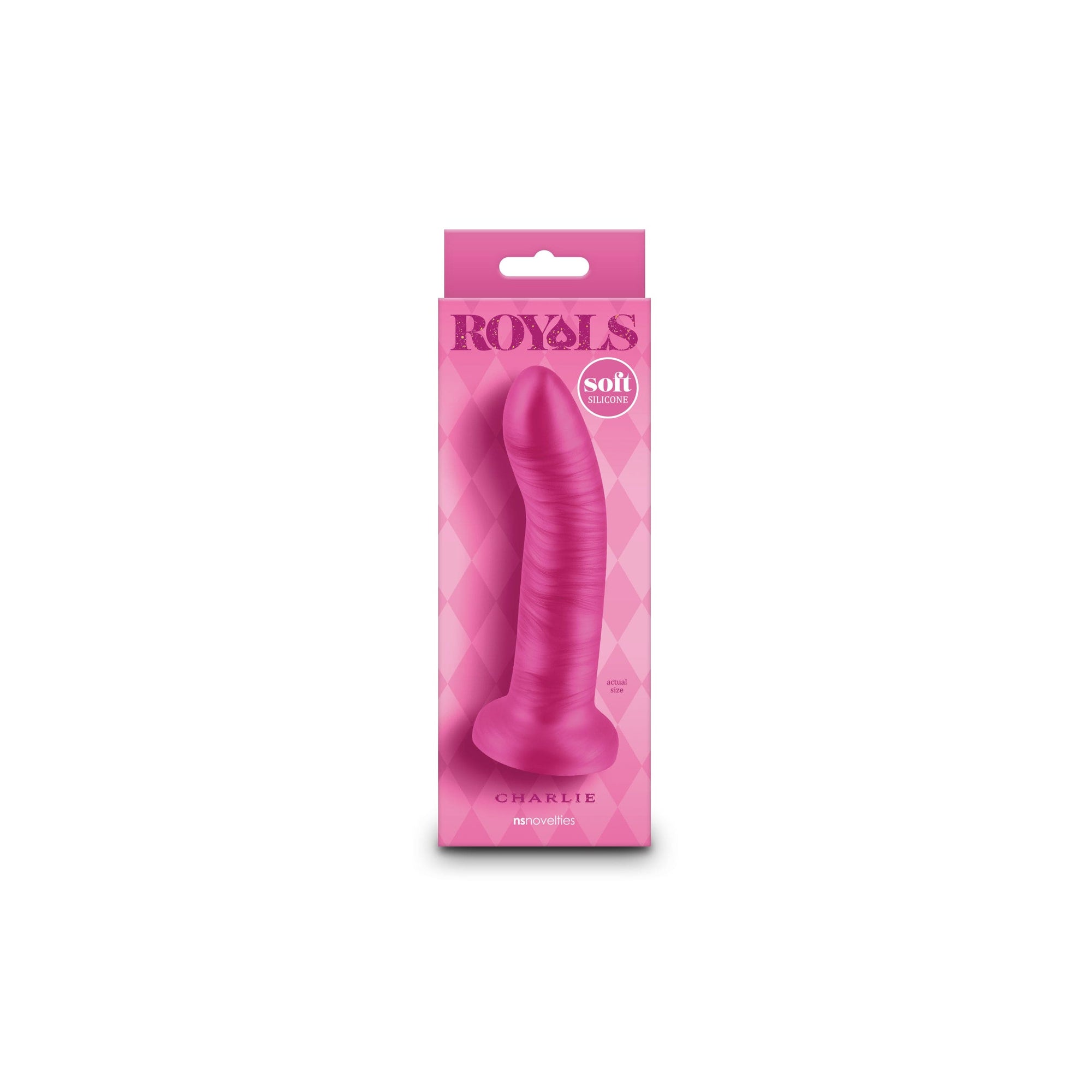 NS Novelties Royals Charlie Silicone Dildo 5" Pink - Rolik®