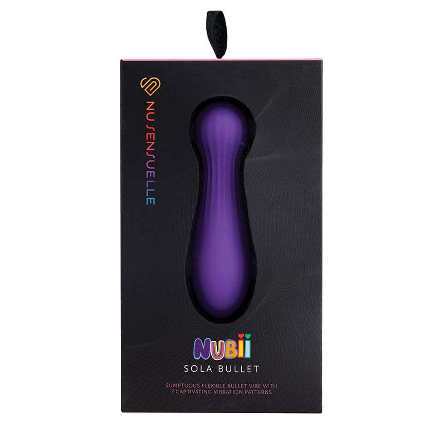 Nu Sensuelle Nubii Sola Bullet Vibrator Purple - Rolik®