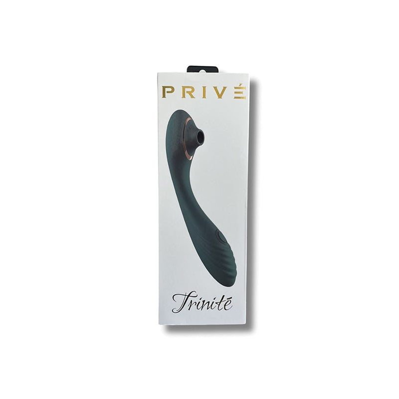 PRIVÉ Trinité 3-in-1 Vibrator Teal - Rolik®