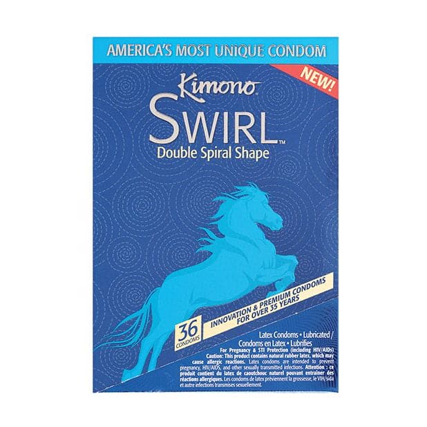Kimono Swirl Condoms 36-Pack - Rolik®