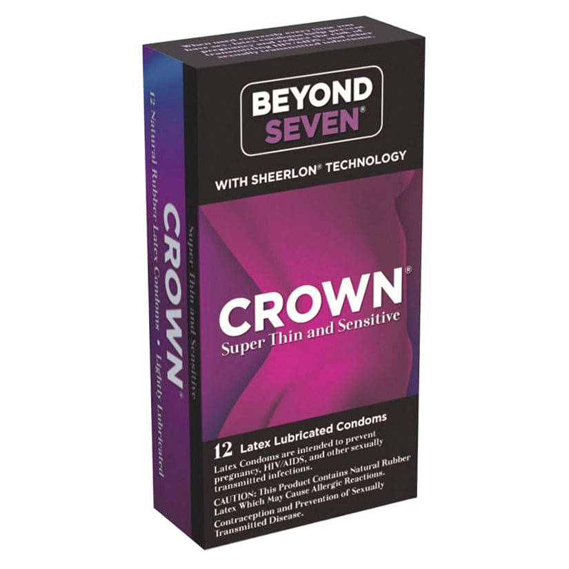 Beyond Seven Crown Latex Condoms 12-Pack - Rolik®