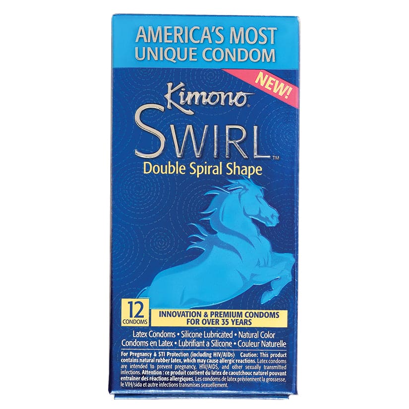 Kimono Swirl Condoms 12-Pack - Rolik®
