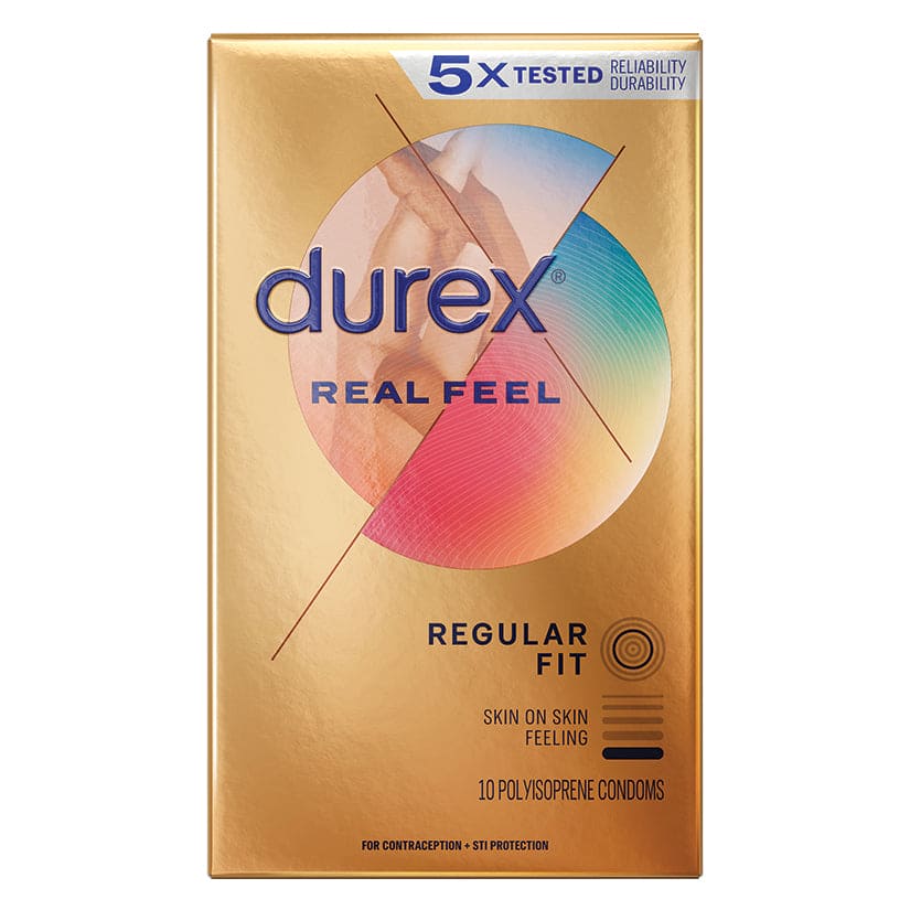 Durex® Real Feel Non-Latex Condoms 10-Pack - Rolik®