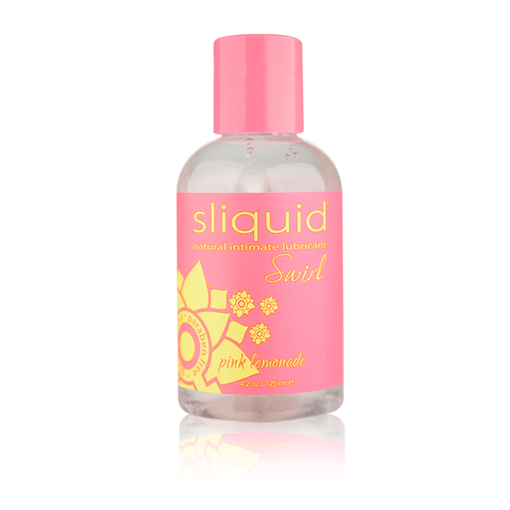 Sliquid® Swirl Naturals Flavored Water-Based Lube Pink Lemonade - Rolik®