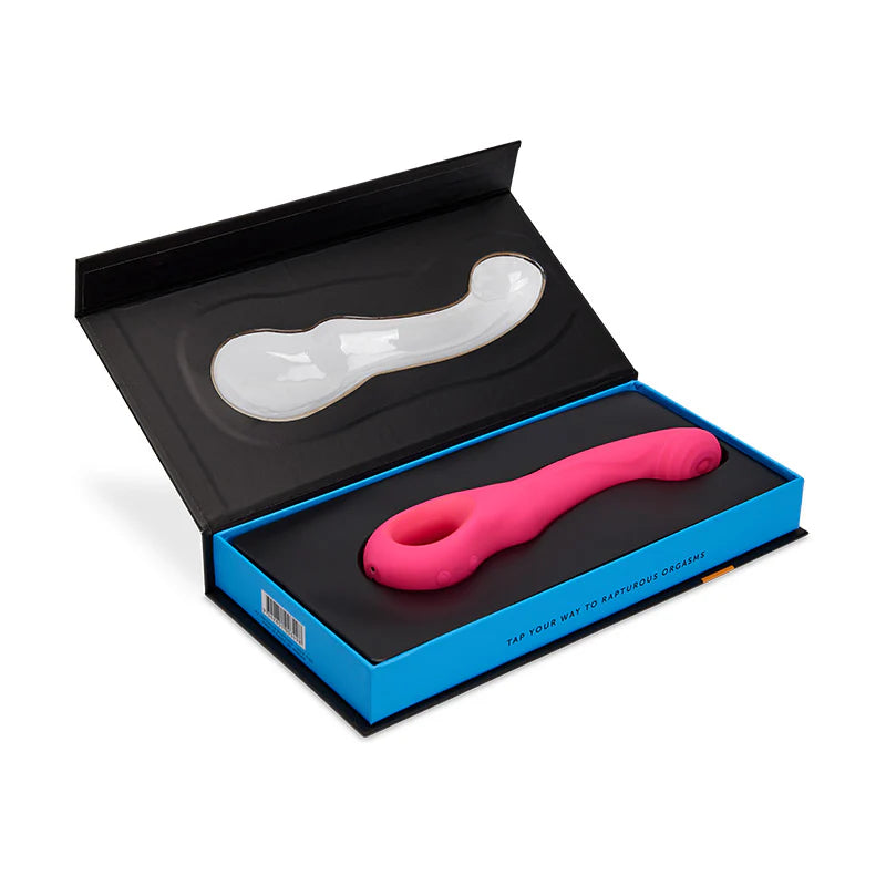 Nu Sensuelle Rhapsody Tapping Vibrator Pink - Rolik®