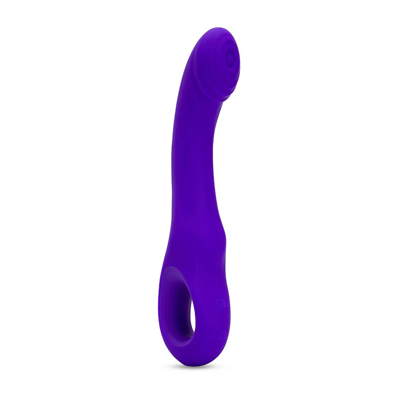 Nu Sensuelle Rhapsody Tapping Vibrator Purple - Rolik®