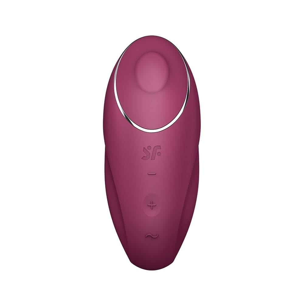 Satisfyer Tap & Climax 1 Tapping Lay-On Vibrator Red - Rolik®